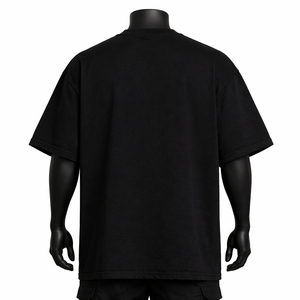 Nouveaux arrivages : T-shirts pour hommes, couleur unie, coton haute performance, séchage rapide, respirant, haute qualité. - Product Image 3