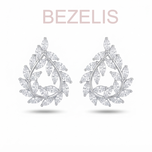 Pendientes Halo con Diamantes Cultivados en Laboratorio Radiant Sparkle en Oro Rosa de 14k, Diseñados para la Alfombra Roja, Diamantes Cultivados en Laboratorio Libres de Conflictos - Product Image 4
