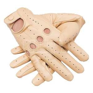Guantes de Conducción de Material Elástico para Todas las Estaciones, Diseño Flexible y Ligero para el Desplazamiento Diario, Guantes de Conducción de Cuero PU - Product Image 5
