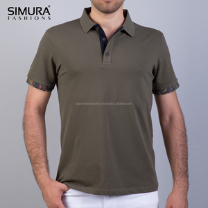 Polo à manches courtes personnalisable pour homme, style piqué, prix compétitif, 100% coton, col polo, chemise OEM à double patte de boutonnage - Product Image 6