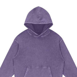 Sudaderas con Capucha Transpirables con Lavado Ácido, Sudadera con Capucha con Lavado Ácido Más Vendida, Sudadera con Capucha Personalizada para Hombre, Ecológica, 100% Algodón, Estilo Urbano - Product Image 3