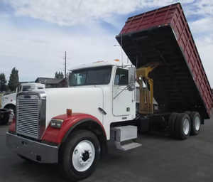 Great Price For-Freightliner FLD120 Classic Cab & Chassis Manual Transmission Used Dump Truck For Sale READY TO WORK - Product Image 3