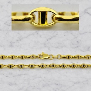 สร้อยข้อมือทองคำ 18K รุ่นโอเชียนสำหรับผู้หญิง GC มีหลายขนาดความยาว 45 ซม./50 ซม./55 ซม. เหมาะสำหรับใส่ทุกวัน - Product Image 1