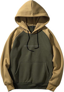 Hommes Pullover Casual Hoodies Double Couleur Chaud Manches Longues Sweat Hommes Personnalisé Hoodies En Gros - Product Image 4