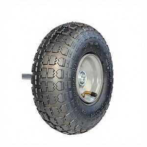 Roue pneumatique à crampons Caldwell fabriquée en Thaïlande 10" 3.50-4 - Nettoyeur haute pression, pulvérisateur, chariot à main, chariot, chariot à roulettes et wagon - Product Image 1