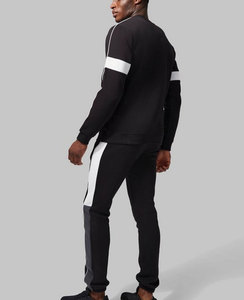 Trajes de logotipo reflectante personalizados de alta calidad, chándal para correr, chándales de algodón transpirable para hombres y mujeres - Product Image 2