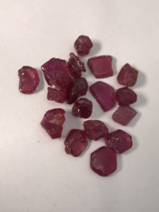 Natural Ruby Glass Filled rough 1 Gram Size 16.15 Gram Lot - Product Image 5