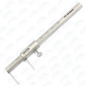 Nouvel instrument dentaire : Calibre dentaire en acier inoxydable pour chirurgie buccale, règle et calibre Boley pour couronnes - Product Image 5