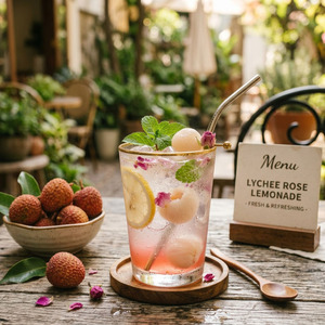 Jarabe Líquido Premium con Sabor a Lichi para Té de Burbujas, Té Boba de Alta Calidad para Bebidas, Múltiples Sabores, Disolución Instantánea - Product Image 3