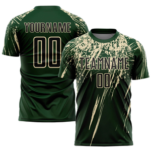 Uniforme de fútbol al por mayor del fabricante, conjunto de camiseta y pantalones cortos de poliéster de secado rápido personalizados para jugador de club y versión para aficionados - Product Image 5