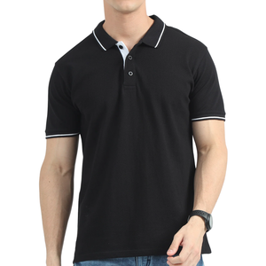 Camiseta de manga corta para hombre 100% algodón/mezcla de algodón y poliéster/algodón orgánico - Product Image 3