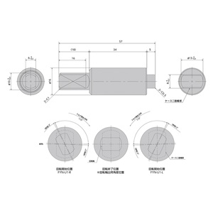 Amortiguador de Paletas, Tipo Fijo Unidireccional Serie FYN-U1 - Product Image 2