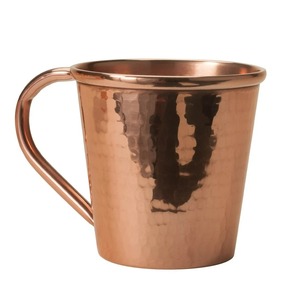 Mug à boisson en cuivre martelé, étanche, compatible lave-vaisselle et micro-ondes, pour la maison, le bureau et l'hôtel - Product Image 5
