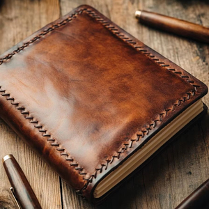 Handmade Genuine <b>Leather</b> Vintage Journal Notebook - Product Image 1