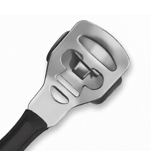Râpe à callosités professionnelle de luxe pour les pieds, éliminateur de peaux dures et de cors, outil de manucure en acier inoxydable, 10 lames de rechange, soin des pieds - Product Image 4