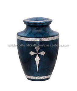 Decorative Brass Adult Urns Handmade Urns For Male and Female Burial Urns Funeral Urns With High Quality - Product Image 2