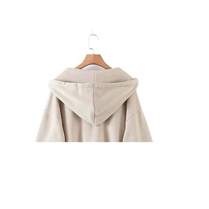 Sweat à capuche zippé pour homme en tissu de coton tricoté, personnalisable, prix raisonnable, commandes en gros, modèle premium - Product Image 2