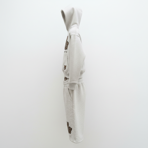 Brand Custom High Quality Causal <b>Men's</b> <b>Shorts</b> Hip Hop <b>Shorts</b> Hoodie Set Solid Oversize Embroidery <b>Patch</b> Heavyweight Sweatsuit - Product Image 6