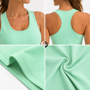 woman tank <b>top</b> soft stretch construction modern style excellent comfort suitable for fitness beach travel and everyday OEM - Product Image 6