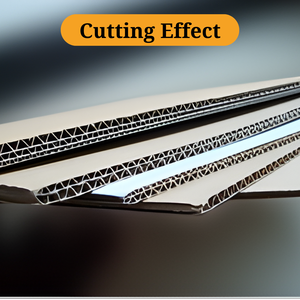 Machine de découpe et de pliage semi-automatique électrique ML-1100 avec zone de découpe de 1100x800 mm pour l'emballage de boîtes en carton ondulé - Product Image 5