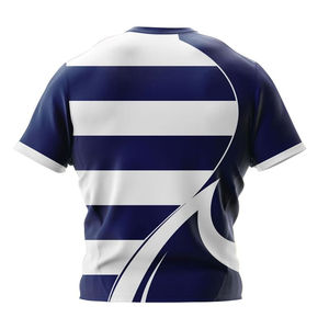 Uniforme de Rugby Estampado Unisex de Talla Grande, Ropa Deportiva Personalizada, Transpirable, 100% Poliéster, Secado Rápido, Venta Caliente de Fábrica - Product Image 5