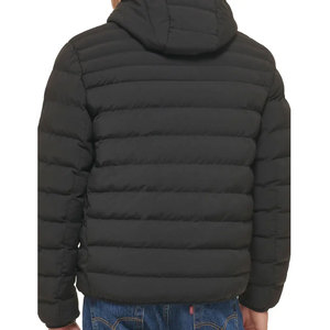 Mens Stand Collar Puffer Jacket Quilted Winter <b>Bubble</b> <b>Coat</b> Warm Insulated Fashion Outerwear for Casual Outdoor Use - Product Image 2