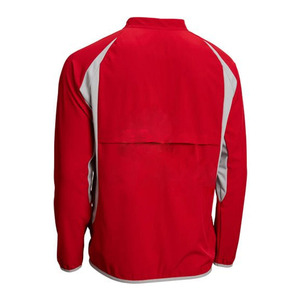 Custom Made Baseball Softball Cage <b>Jacket</b> Quarter Zip <b>Jacket</b> Long Sleeve <b>Pullover</b> Style Short Sleeve <b>Men's</b> <b>Jackets</b> - Product Image 2