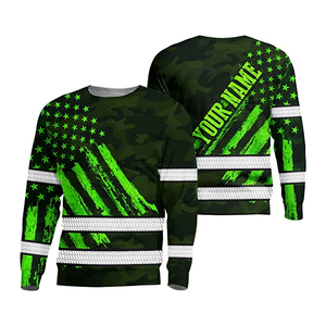 Cinta reflectante para hombres y mujeres, ropa deportiva para yoga, rave, danza, camiseta reflectante de trabajo, camisetas de seguridad sublimadas al por mayor - Product Image 1