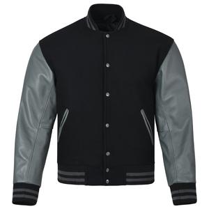Chaqueta Varsity de Béisbol Personalizada al por Mayor para Hombre, Nueva, Elegante, con Bordado Chenille, en Varios Colores, Cómoda - Product Image 2