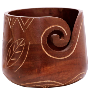 Vente en gros de bol de fil personnalisé en bois fait à la main de marque privée bol à tricoter 7x4 8x4 6x4 3x6 9x4 toutes les tailles bol de porte-fil - Product Image 4