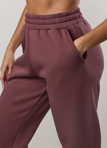 Pantalon de jogging mi-long en coton pour femme, coupe-vent, élastique, respirant, séchage rapide, grandes tailles, impression de logo personnalisée, vente en gros, bas de sport - Product Image 4