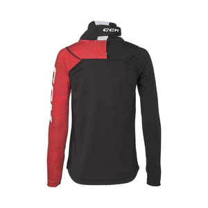 Blade Eishockey Baselayer Winter Vorderseite 100% Polyester Schnelltrocknend Schwarz Schnittfester Hals- und Handgelenkschutz Langarm Maßanfertigung - Product Image 5