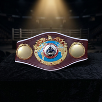 Nouvelle ceinture de champion de l'organisation mondiale de boxe WBO, taille adulte, pour les arts martiaux de Jiu-Jitsu, épaisseur 8 mm, taille adulte