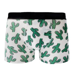 Premium Mens Sublimated <b>Boxer</b> Briefs <b>Custom</b> Printed Stretch Underwear Breathable Quick Dry Private Label OEM Wholesale Factory - Product Image 3