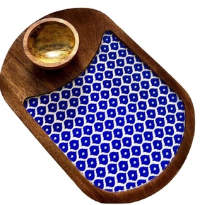 Plato para servir aperitivos/Plato de exhibición de aperitivos/Organizador de aperitivos Caddy Plato de división de aperitivos Juego para servir aperitivos Tabla de aperitivos - Product Image 2