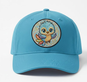 Casquette unisexe brodée toutes saisons en sergé doux avec coutures de précision et ajustement réglable - Product Image 2