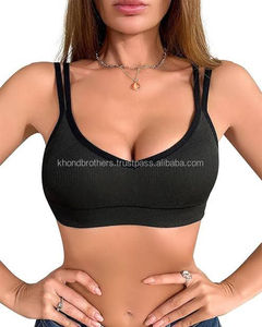 High Support <b>Racerback</b> Style Pilates <b>Bra</b> Custom Logo All-Day Comfort Plus Size Wholesale Supportive Flexible - Product Image 2