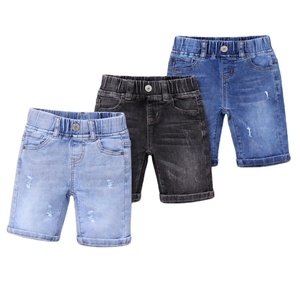 Shorts d'été pour enfants à taille élastique, personnalisables, séchage rapide, respirants, confortables, multi-poches, faible MOQ, vente en gros, fourniture OEM - Product Image 1