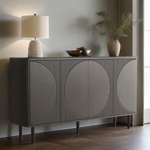 Modern Sideboard <b>Buffet</b> <b>Table</b> Living Room Cabinets with Storage Elegant <b>Buffet</b> Cabinet Sideboard - Product Image 4