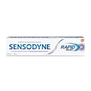 معجون أسنان Sensodyne عالي الجودة من المورد مزود بنظام التخلص السريع بأسعار الجملة ومتوفر بكميات كبيرة