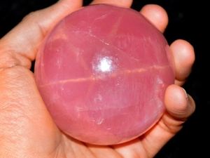Esfera de Cristal de Cuarzo Rosa, Bola de Cristal Natural con Energía Positiva y Armonía, Otras Artesanías de Cristal - Product Image 6