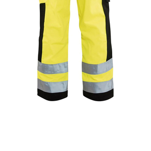 Men's 100% Polyester Reflective Hi-Vis <b>Waterproof</b> Breathable High Quality Industrial Safety Workwear <b>Pants</b> Customized Logo - Product Image 6