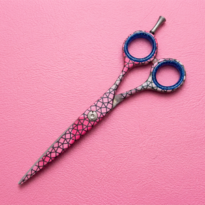 Color razor edge scissors, Paper coated , Ball Bearing Screw - Product Image 1