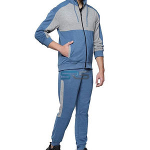 Survêtement unisexe à capuche de haute qualité en molleton de coton épais et confortable 500 GSM, respirant, 2 en 1, couleur unie, idéal pour l'hiver - Product Image 3