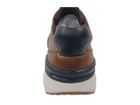 Chaussures de marche décontractées pour hommes Dlords Declan, marron, synthétiques, à lacets, bout fermé, confortables, respirantes, semelle intermédiaire en EVA, semelle extérieure en caoutchouc