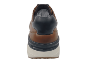 Chaussures de marche décontractées pour hommes Dlords Declan, marron, synthétiques, à lacets, bout fermé, confortables, respirantes, semelle intermédiaire en EVA, semelle extérieure en caoutchouc - Product Image 4