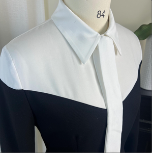 Chemise décontractée à col brodé floral rétro, respirante, séchage rapide, infroissable et anti-adhérente pour le quotidien - Product Image 5