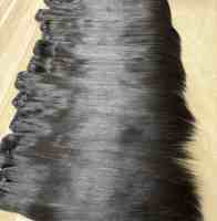 Lot de mèches de cheveux humains 100% naturels cambodgiens, lisses et raides, vierges, en gros