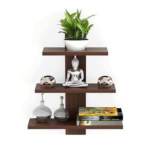 Modern Stone Art Deco Self-adhesive <b>Wall</b> Mounted <b>Floating</b> Display <b>Shelf</b> Decorative <b>Wall</b> Book <b>Shelf</b> for Living Room Bedroom - Product Image 4