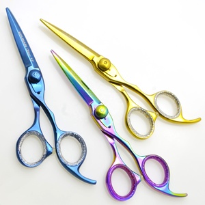 KOUNAIN Ciseaux de barbier professionnels en acier inoxydable de 7.0 pouces Ciseaux de beauté de qualité supérieure Rasoir multi-plasma tranchant pour cheveux - Product Image 6